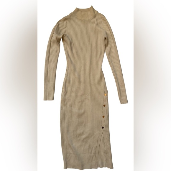 ❤️Emma & Posh beige Sweater Dress☆ - Picture 2 of 6